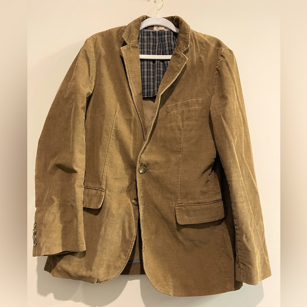 J.crew corduroy sports coat, GUC